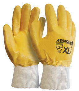 Armour Orange Nitrile Full Coat Glove - XXL