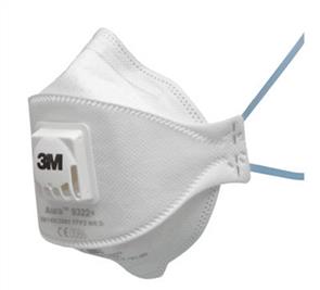 3M Respirator AURA 9322A P2 Valve PK10