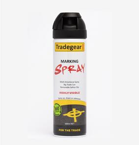 TRADEGEAR 360° Marking Spray Black 500ml