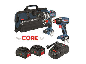Pro 2PC Professional Power Tool Kit 18v 8.0ah 0615991FC1