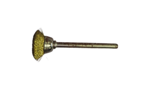 CONGRESS Cup Brush (CONBR8BR) #8 Brass 9/16" Ø X 1/8" Shank