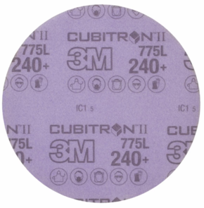 3M 775L Cubitron II Hookit Film Disc 150mm 240+