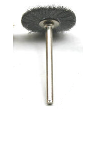 CONGRESS Wheel Brush (CONBR12ST) #12 Steel 1" x 1/8" Shank