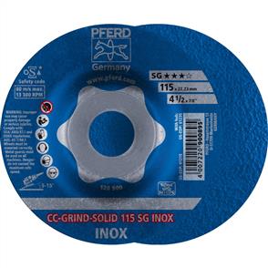 PFERD Combiclick Solid Grinding Disc 115mm SG Inox (900895)