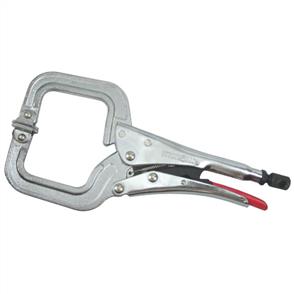 STRONGHAND C-Clamp (Locking) PR115S With Swivel Pads