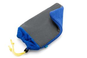 FLEXIPADS CMFIN Clay Prep Mitt Blue Fine Grade