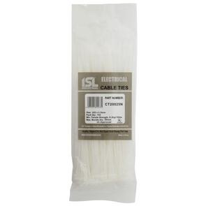 ISL Cable Tie 200 x 2.5mm Natural CT20025N [100]