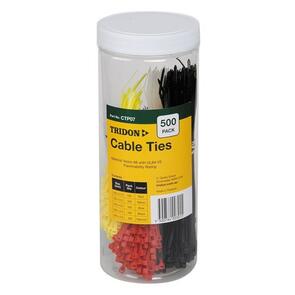 TRIDON Cable Tie Assorted CTP07  [500]