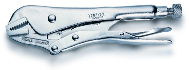 TOPTUL Locking Plier Straight Jaw 7"/180mm  DAAR1A07