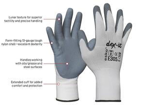 DEX-IT Gloves Foam Nitrile 08 (Medium)