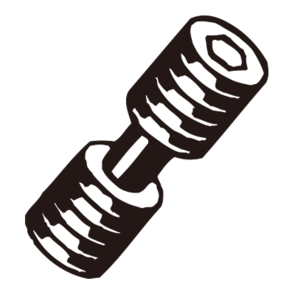 MITSUBISHI Spare Parts CS501290T Screw