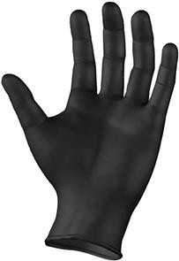 ARMOUR Nitrile Gloves 100Pk Black (Medium)