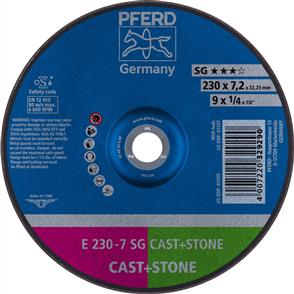 PFERD Masonry D/C Grinding Disc E 230x7.0mm C24 QSG  (329290)