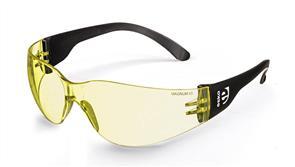 ARMOUR Safety Glasses, Amber Lens