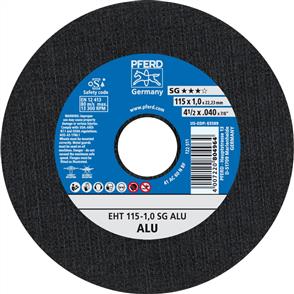 PFERD Aluminium Cut Off Disc EHT 115x1.0mm A60 NSG  (804964)