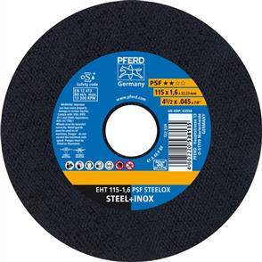 PFERD Inox Cut Off Disc EHT 115x1.6mm A46 PPSF  (538135)