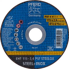 PFERD Inox Cut Off Disc EHT 115x2.4mm A46 PPSF  (523025)
