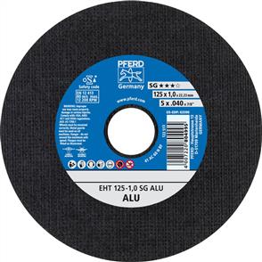 PFERD Aluminium Cut Off Disc EHT 125x1.0mm A60 SG ALU  (804995)