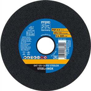 PFERD Inox Cut Off Disc EHT 125x1.6mm A46 PPSF  (538142 / 957530)