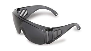 VISPEC Safety Glasses, Smoke Lens E3002