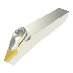 MITSUBISHI Turning, Tool Holder DVJNL2525M16 25.0mm Double Clamp Type Tool Holder (Left Hand)