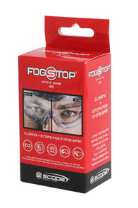 SCOPE Fog Stop Optix Wipes (Box 100)