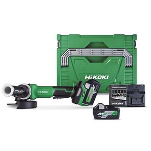 HIKOKI Angle Grinder Kit G3613DVF 36v 125mm