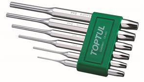 TOPTUL Pin Punch Set 6pc GAAV0601