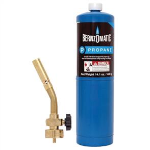BERNZOMATIC UL100TK Gas Torch Kit Brass 2pc