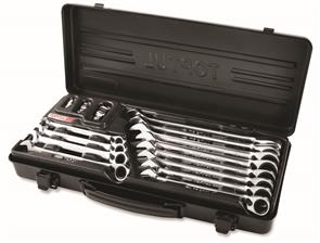 TOPTUL REV Geared Wrench Set 15Pce  GBA1541