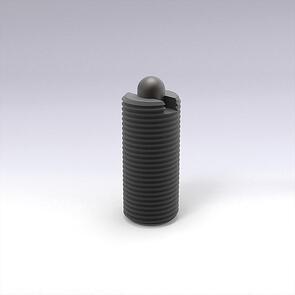 FIBRO Spring Plunger (2471.31.008) (Ball Stop) Stainless  8mm