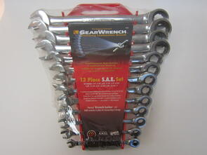 GEARWRENCH 9312 Spanner Set Ratchet SAE 13Pce
