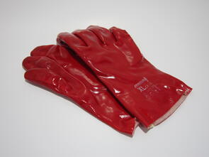 ARMOUR PVC Red 27cm Gloves