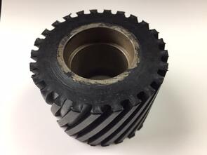 Contact Wheel Coated Rim  75x 50mm