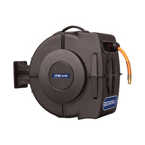 ITM Retractable Air Hose Reel 20m w/ 10mm Hybrid Polymer Hose