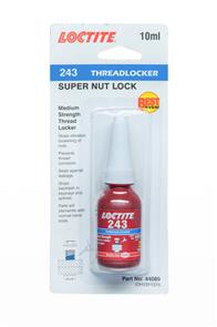 LOCTITE 243 Threadlocker-Medium Strength-Blue 10ml