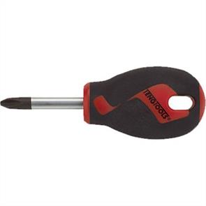 TENG Screwdriver, Pozi #1 x 38mm MD961N2 Stubby