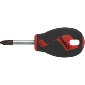 TENG Screwdriver, Pozi #2 x 38mm MD962N3 Stubby