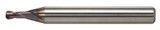MITSUBISHI End Mills MP2MBR0040 0.8mm MS Plus, 2 Flute, Medium, Ball Nose R' 0.4mm