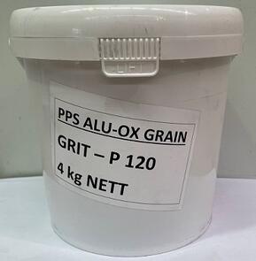 Aluminium Oxide Grain FRPL P120  4Kg Pot