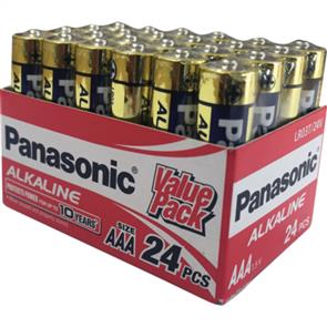 PANASONIC AAA Battery Alkaline 24pk (PALR03T/24V)
