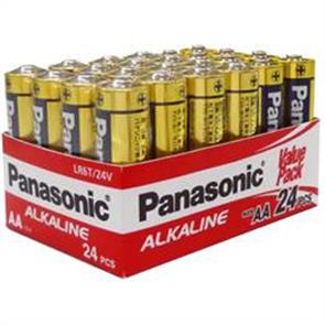 PANASONIC AA Battery Alkaline 24pk (PALR6T/24V)