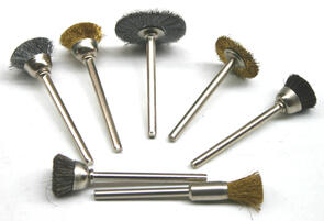 CONGRESS Cup Brush (CONBR9B) #9 Bristle 1" DIA X 1/8" Shank