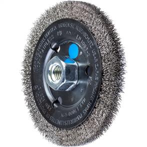 PFERD Wheel Brush, Crimped POS RBU 12512/M14 Inox 0,30