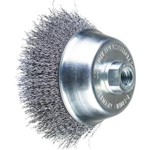 PFERD Threaded Cup Brush, Crimped POS TBU 100/M14 Steel 0,30