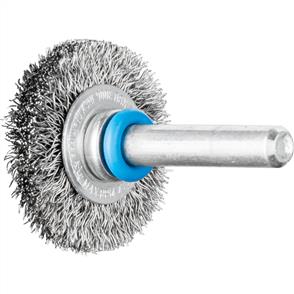 PFERD Shank Mounted Wheel Brush, Crimped RBU  3006/6 Inox 0,20