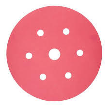 3M Hookit Red Abrasive Disc 150mm 7H  40G