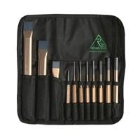 RENNSTEIG Chisel / Punch Tool Roll Set 11pc (RCP11)