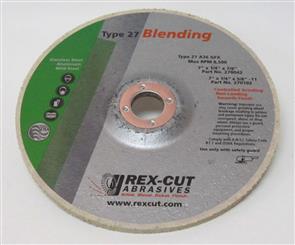 REXCUT D/C Grinding Disc T27 178x6.0x22mm A36 GFX