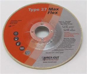 REXCUT Flexible Grinding Disc T27  5x7/8 MAX FLEX A54 891031